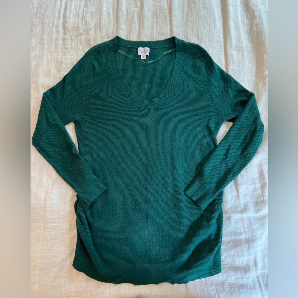 Maternity Scoop Neck Sweater